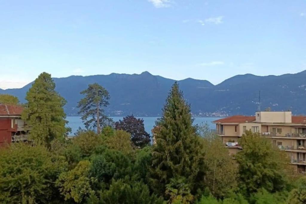 Studio With Lake And Montains Views Free Parking Luino Dış mekan fotoğraf