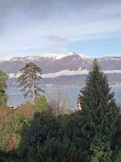 Studio With Lake And Montains Views Free Parking Luino Dış mekan fotoğraf